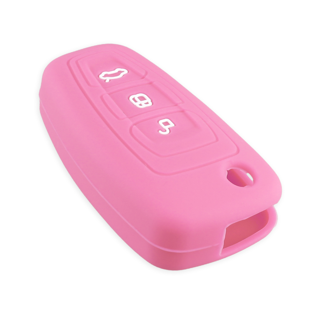 Cover in silicone telecomando/chiave per Ford Ranger C-Max S-Max Focus Galaxy Mondeo Transit Fiesta Escape Ecosport - 0223f72dc251903cc24385992884269c