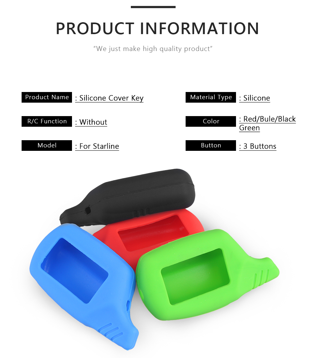 Cover in silicone telecomando/chiave per Original Starline B9/B91/B6/B61/A91/A61/V7 9 Cover in silicone telecomando/chiave per Original Starline B9/B91/B6/B61/A91/A61/V7 - 1387a80b343683c766bcc25e44ad33d2