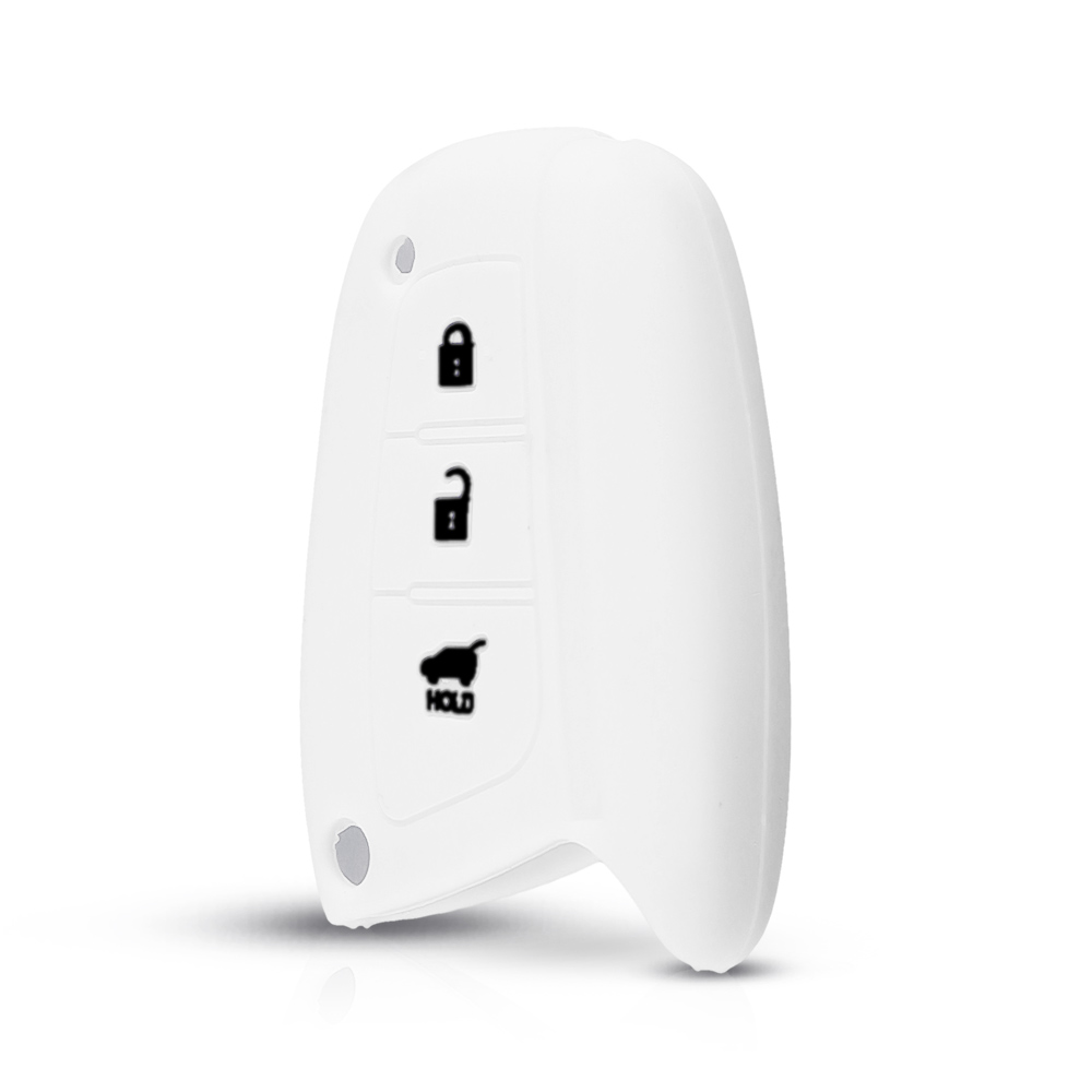 Cover in silicone telecomando/chiave per Hyundai Solaris ix35 ix45 Accent Elantra Santa Fe - 426ef5a2b94ffbe7c8c13794b210a33c