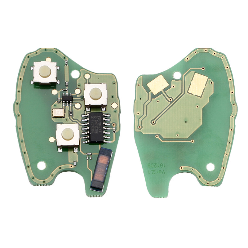Chiave Telecomando per Renault /Kangoo II /Clio III Duster Modus Twingo DACIA Logan 3 Tasti 433MHz PCF7947 - 61e65a58752b6a521cd4fd110932c8be