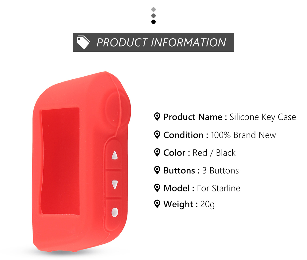 Cover in silicone telecomando/chiave per Starline A93 A63 - 67dfdc8707e038fe00d98311c83d9ef2
