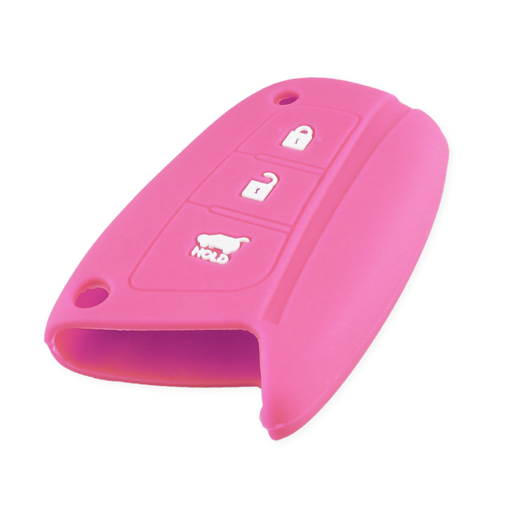 Cover in silicone telecomando/chiave per Hyundai Solaris ix35 ix45 Accent Elantra Santa Fe - 6f11ab4129c41a8dfe55c1c04240cda2