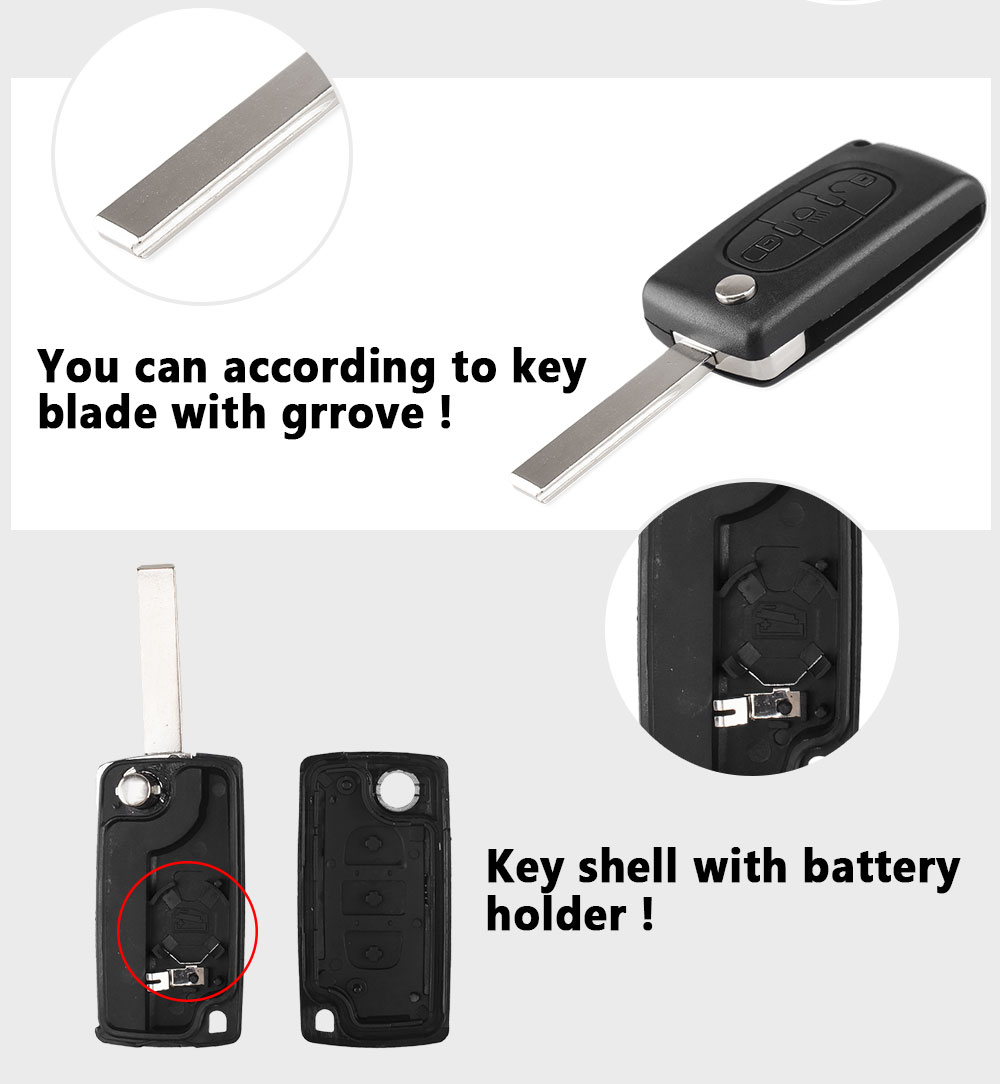 Chiave perCitroen C4 Picasso C5 C6 3 CE0536 10 Chiave perCitroen C4 Picasso C5 C6 3 CE0536 - 880730a77ce0faa5717163bb553f4dfa