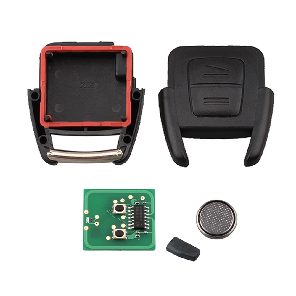 Chiave Telecomando per Vauxhall Opel Astra Vectra Zafira 433.92MHz Uncut HU43/HU100/YM28/HU46 Blade OP1 2 tasti ID40 - 9333ef1d448164e66c00929c40a2464b