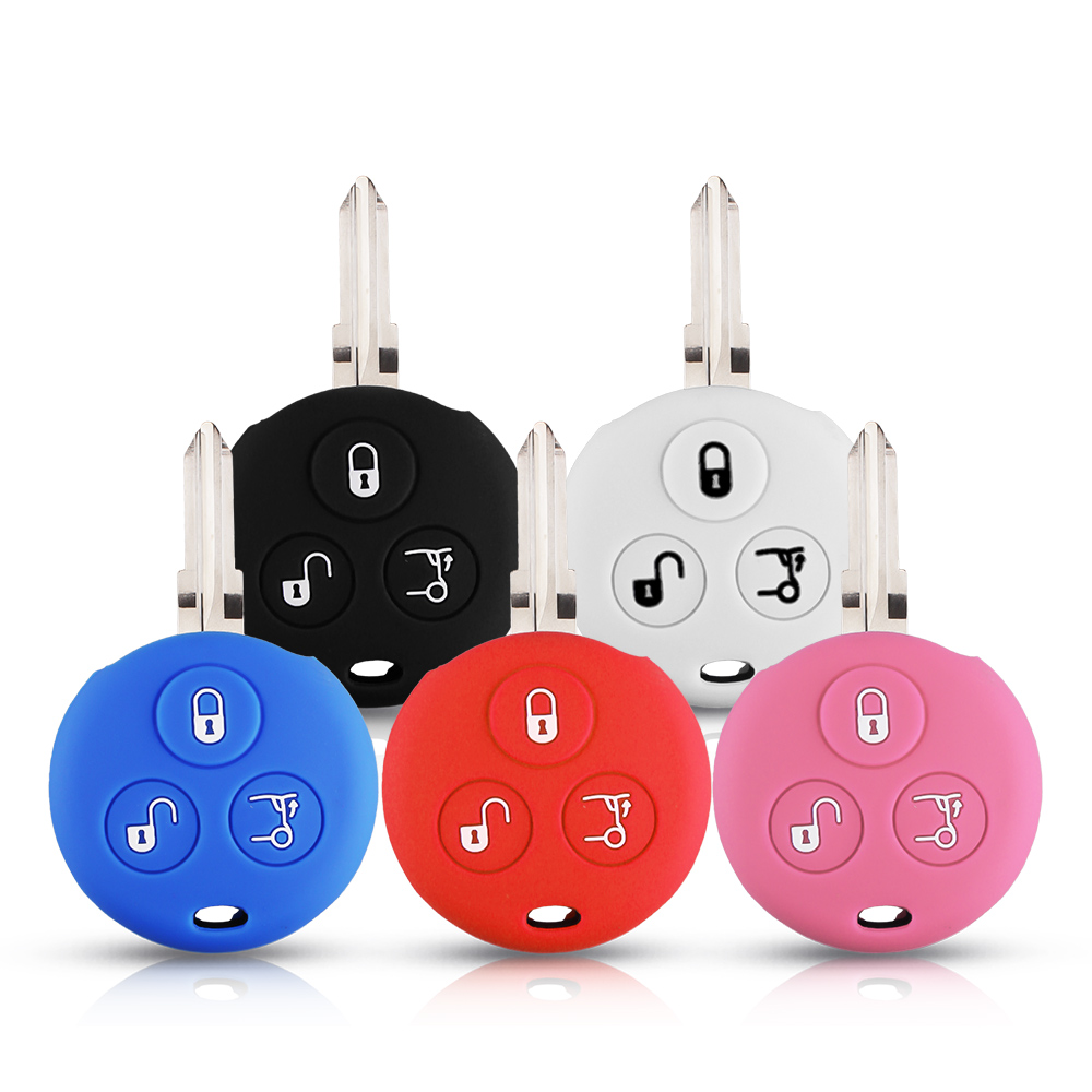 Cover in silicone telecomando chiave per Mercedes Benz Smart City Roadster Fortwo - caad09b500665d2d26cc7ad93114debc