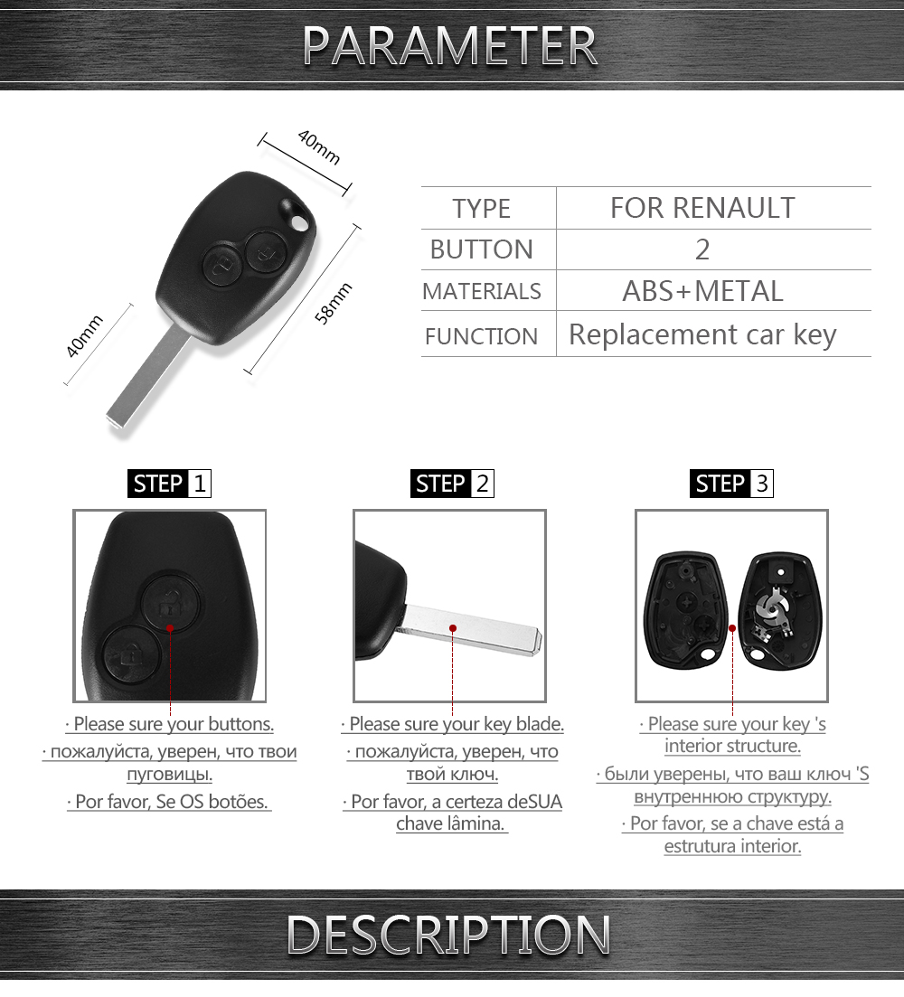 Case Chiave per Renault Modus Clio 3 Twingo - case chiave per renault modus clio 3 twingo HTB1F47LbCfD8KJjSszhq6zIJFXat