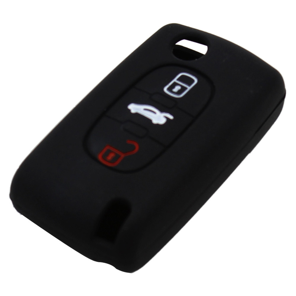 Cover in silicone telecomando/chiave per Peugeot 107 207 307 407 308 607 Citroen C1 C2 C3 C4 C5 C6 C8 - cfc0858b04ac22d83574e50dd3ebc348