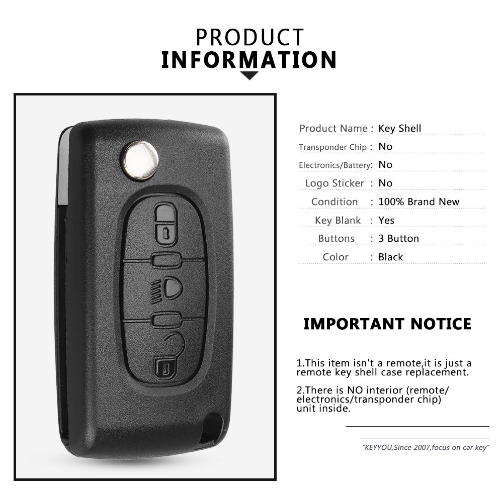 Chiave perCitroen C4 Picasso C5 C6 3 CE0536 11 Chiave perCitroen C4 Picasso C5 C6 3 CE0536 - ec0120b8fc3e9349bce95ec30e9f69b8