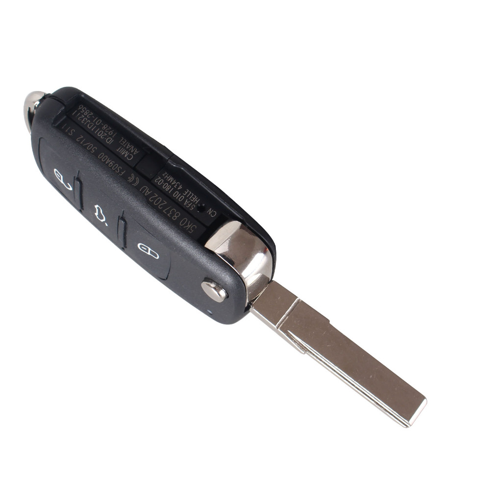 Chiave Telecomando per VW Volkswagen GOLF PASSAT Tiguan Polo Jetta Beetle Car Keyless 5K0 837 202AD 5K0837202AD 434MHz ID48 - ecdc1524fb32547e46eac7fe0ef148aa