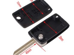 Case Modificato chiave per Citroen C1 C2 C3 Saxo /Xsara /Picasso /Berlingo 5