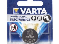 VARTA CR 2032, 6032101401, Batteria Litio a Bottone, Piatta, Specialistica, 3 Volts, Diametro 20mm, Altezza 3,2mm, confezione 1 pila [Classe di efficienza energetica A]