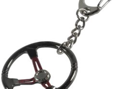 Portachiave sterzo auto Luxury 4 Portachiave sterzo auto Luxury - jingyuqin Popular Jewelry Keychain Sleeve Bearing Spinning Auto Stainless Steel Car Steering Wheel Model Urbocharger Key 2