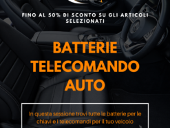 Batterie telecomando chiave
