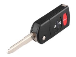 Chiave telecomando per Mazda 3 5 6 CX5 CX7 CX9 RX8 2 1 3 Bottoni 5 Chiave telecomando per Mazda 3 5 6 CX5 CX7 CX9 RX8 2 1 3 Bottoni - KEYYOU 2 1 3 Button Flip Folding Remote Key Shell Car Case Fob Cover For Mazda 3