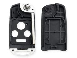 Chiave telecomando per HONDA Accord Civic CRV - KEYYOU 2 3 4 Button Folding Modified Car Key Shell Case Housing Case For HONDA Accord 4