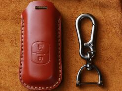 Cover chiave telecomando per Mazda 2 3 6 Axela Atenza CX-5 CX5 CX-7 CX-9 2014 2015 2016 2017 5 Cover chiave telecomando per Mazda 2 3 6 Axela Atenza CX-5 CX5 CX-7 CX-9 2014 2015 2016 2017 - KEYYOU 2 3 Buttons Leather Smart Car Remote Key Case Cover For Mazda 2 3 6 2