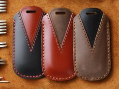 Cover chiave telecomando per Mazda 2 3 6 Axela Atenza CX-5 CX5 CX-7 CX-9 2014 2015 2016 2017 7 Cover chiave telecomando per Mazda 2 3 6 Axela Atenza CX-5 CX5 CX-7 CX-9 2014 2015 2016 2017 - KEYYOU 2 3 Buttons Leather Smart Car Remote Key Case Cover For Mazda 2 3 6 4