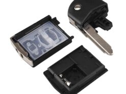 Chiave telecomando per Mazda 3 5 6 2 Bottoni - KEYYOU 2 Button Remote Key Fob Shell Case Folding Flip With Uncut Blade For Mazda 3 10