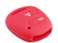 Cover in silicone chiave telecomando per TOYOTA CAMRY RAV4 PRADO COROLLA AVENSIS LAND CRUISER YARIS - KEYYOU 2 Buttons Silicone Car Remote Key Fob Shell Cover Case For TOYOTA CAMRY RAV4 PRADO 3