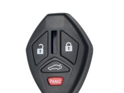 Chiave telecomando per Mitsubishi Outlander Galant Eclipse Lancer Endeavor Mirage 3 1 4 Bottoni - KEYYOU 3 1 4 Buttons Remote Key Shell Case Fob Car For Mitsubishi Outlander Galant Eclipse 3