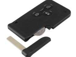 Chiave telecomando per Renault Megane Scenic 2003-2008 Card 3 Bottoni 433Mhz ID46 PCF7947 Chip - KEYYOU 3 Button 433Mhz ID46 PCF7947 Chip with Emergency Insert Blade Smart Remote Key For Renault 2