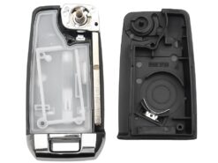 Chiave telecomando per Ford Focus Fiesta Mk C Max K HU101 Blade 3 Bottoni - KEYYOU 3 Button Modified Flip Folding Remote Car Key Shell Case Fob For Ford Focus Fiesta 4