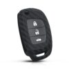 Cover in silicone chiave telecomando per Hyundai Creta Tucson Santa fe Elantra Sonata i20 i30 i40 i25 ix35 - KEYYOU 3 Button Silicone Car Key Case For Hyundai Creta Tucson Santa fe Elantra Sonata i20