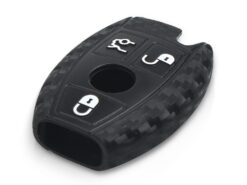 Cover in silicone chiave telecomando per Mercedes benz CLS CLA AMG GL R SLK A B C S - KEYYOU 3 Button Silicone Car Key Case For Mercedes benz CLS CLA AMG GL R SLK 8