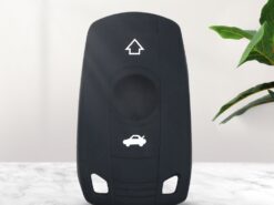 Cover in silicone chiave telecomando per BMW 1 3 5 6 Series E90 E91 E92 E60 - KEYYOU 3 Button Silicone Car Key Case for BMW 1 3 5 6 Series E90 E91 4