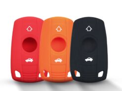 Cover in silicone chiave telecomando per BMW 1 3 5 6 Series E90 E91 E92 E60 - KEYYOU 3 Button Silicone Car Key Case for BMW 1 3 5 6 Series E90 E91 5