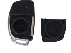 Chiave telecomando per Hyundai SANTA FE IX35 IX45 Accent I40 7 Chiave telecomando per Hyundai SANTA FE IX35 IX45 Accent I40 - KEYYOU 3 Buttons Flip Folding Remote Key Shell Fob Key Case For Hyundai SANTA FE IX35 5