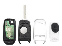 Chiave telecomando per Renault Kadjar Symbol Captur Megane 433MHz Hu138te VAC102 PCF7961M Chip 433Mhz 2016 5 Chiave telecomando per Renault Kadjar Symbol Captur Megane 433MHz Hu138te VAC102 PCF7961M Chip 433Mhz 2016 - KEYYOU 3 Buttons Flip Remote Key Fob For Renault Kadjar Symbol Captur Megane 433MHz Hu138te VAC102 3