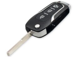 Chiavi telecomando per Ford Mondeo Focus Fiesta C Max S Max Galaxy - KEYYOU 3 Buttons Modified Filp Car Remote Key Shell For Ford Mondeo Focus Fiesta C Max 2