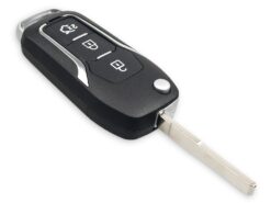 Chiavi telecomando per Ford Mondeo Focus Fiesta C Max S Max Galaxy - KEYYOU 3 Buttons Modified Filp Car Remote Key Shell For Ford Mondeo Focus Fiesta C Max 5