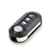 Chiave telecomando per Fiat 500 Panda Punto Bravo SIP22 - KEYYOU 3 Buttons Remote Car Key Shell Flip Key Pad Case For Fiat 500 Panda Punto