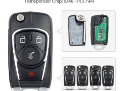Chiave telecomando per Chevrolet 2015 Malibu Cruze Aveo Spark Sail - KEYYOU 315 433MHz Car Remote Key Modified For Chevrolet 2015 Malibu Cruze Aveo Spark Sail 2 2