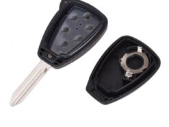 Chiave telecomando per Jeep Chrysler Liberty Pacifica Sebring Aspen 300 Town PT Cruiser D-odge Magnum Charger 4 Bottoni 4 Chiave telecomando per Jeep Chrysler Liberty Pacifica Sebring Aspen 300 Town PT Cruiser D-odge Magnum Charger 4 Bottoni - KEYYOU 4 Button Remote Key Case Shell For Jeep Chrysler Liberty Pacifica Sebring Aspen 300 Town 2