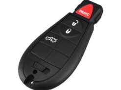 Chiave telecomando per Chrysler - Jeep - Dodge Durango Grand Caravan Grand Cherokee Dart - KEYYOU 4 Buttons Remote Case Smart Key Shell For Chrysler For Jeep For Dodge Durango Grand 2
