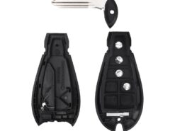 Chiave telecomando per Chrysler - Jeep - Dodge Durango Grand Caravan Grand Cherokee Dart - KEYYOU 4 Buttons Remote Case Smart Key Shell For Chrysler For Jeep For Dodge Durango Grand 4