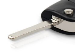 Chiave telecomando per Ford Focus 3 2 Mondeo Fiesta Key Fob Case 3 Button 80/40 Bit 433MHz 4D63/4D60 5 Chiave telecomando per Ford Focus 3 2 Mondeo Fiesta Key Fob Case 3 Button 80/40 Bit 433MHz 4D63/4D60 - KEYYOU 433MHz 4D63 4D60 Chip Flip Remote Control Car Key For Ford Focus 3 2 Mondeo 3