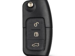 Chiave telecomando per Ford Focus 3 2 Mondeo Fiesta Key Fob Case 3 Button 80/40 Bit 433MHz 4D63/4D60 6 Chiave telecomando per Ford Focus 3 2 Mondeo Fiesta Key Fob Case 3 Button 80/40 Bit 433MHz 4D63/4D60 - KEYYOU 433MHz 4D63 4D60 Chip Flip Remote Control Car Key For Ford Focus 3 2 Mondeo 4