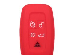 Cover in silicone chiave telecomando per Land Rover Discovery 4 Range Rover Sport Vouge 2009-2012 LR4 Evoque - KEYYOU 5 Button Silicone Car Key Case For Land Rover Discovery 4 Range Rover Sport Vouge 2