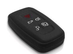 Cover in silicone chiave telecomando per Land Rover Discovery 4 Range Rover Sport Vouge 2009-2012 LR4 Evoque - KEYYOU 5 Button Silicone Car Key Case For Land Rover Discovery 4 Range Rover Sport Vouge 3