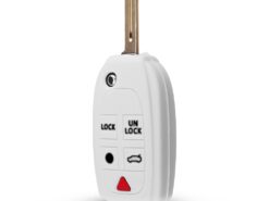 Cover in silicone chiave telecomando per Volvo XC90 S80 XC70 S60 V70 - KEYYOU 5 Buttons New Car Key Cover For Volvo XC90 S80 XC70 S60 V70 Silicone Remote 3