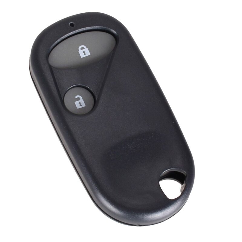 2 Set Pulsanti Ricambio Telecomando Auto Per Honda Civic, Jazz, CRV - Con Pelle Nera - Foto 3