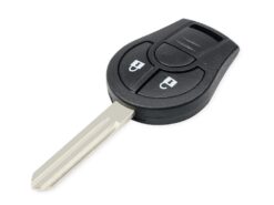 Chiave telecomando per Nissan Cube Qashqai Juke Suny Sylphy March Tiida Micra 2/3/4 Bottoni - KEYYOU Case Fob Remote Key Shell 2 3 4 Buttons For Nissan Cube Qashqai Juke Suny 2