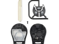 Chiave telecomando per Nissan Cube Qashqai Juke Suny Sylphy March Tiida Micra 2/3/4 Bottoni - KEYYOU Case Fob Remote Key Shell 2 3 4 Buttons For Nissan Cube Qashqai Juke Suny 4