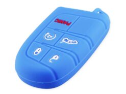 Cover in silicone chiave telecomando per JEEP Grand Cherokee Renegade Dodge JCUV dart Journey Chrysler 300C - KEYYOU Case Silicone Car Key Cover For JEEP Grand Cherokee Renegade Dodge JCUV dart Journey Chrysler 2