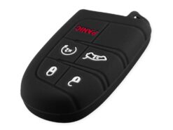 Cover in silicone chiave telecomando per JEEP Grand Cherokee Renegade Dodge JCUV dart Journey Chrysler 300C