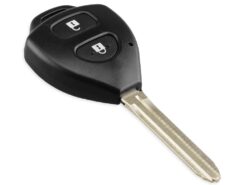 Chiave telecomando auto per Toyota Yaris Prado Tarago Camry Corolla RAV4 REIZ Crown 2007-2012 2/3/4 Bottoni - KEYYOU Cutted Blade 2 3 4 BT Remote Car Key Case Shell for Toyota Yaris Prado 4